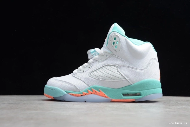 Air Light GS 5 Aqua Jordan 440892-100 0715